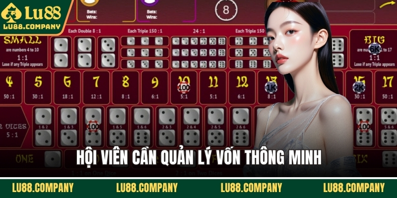 Hội viên cần quản lý vốn thông minh