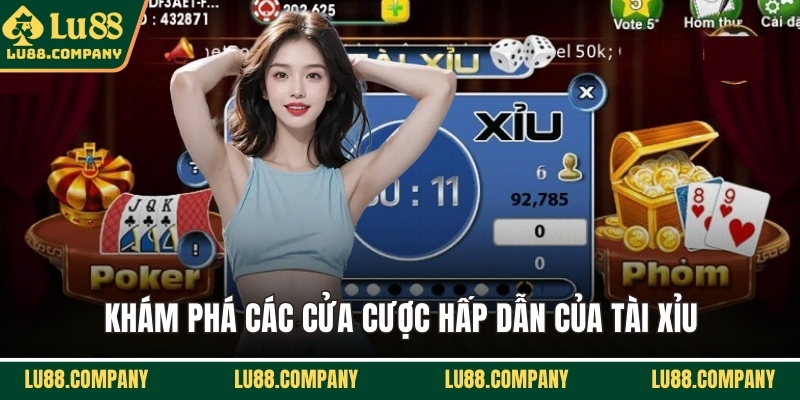 Khám phá các cửa cược hấp dẫn của tài xỉu